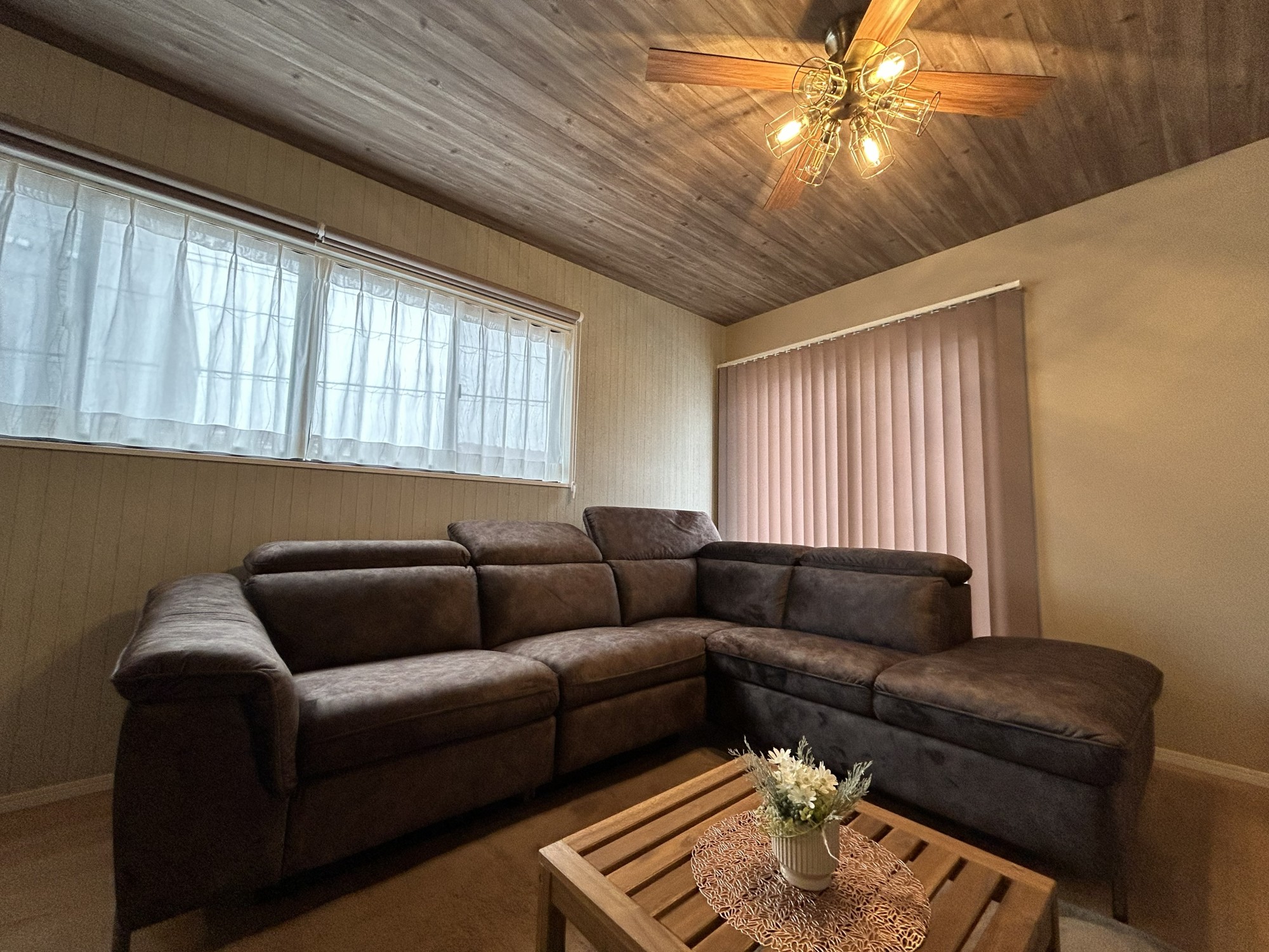 寛ぎのリビング